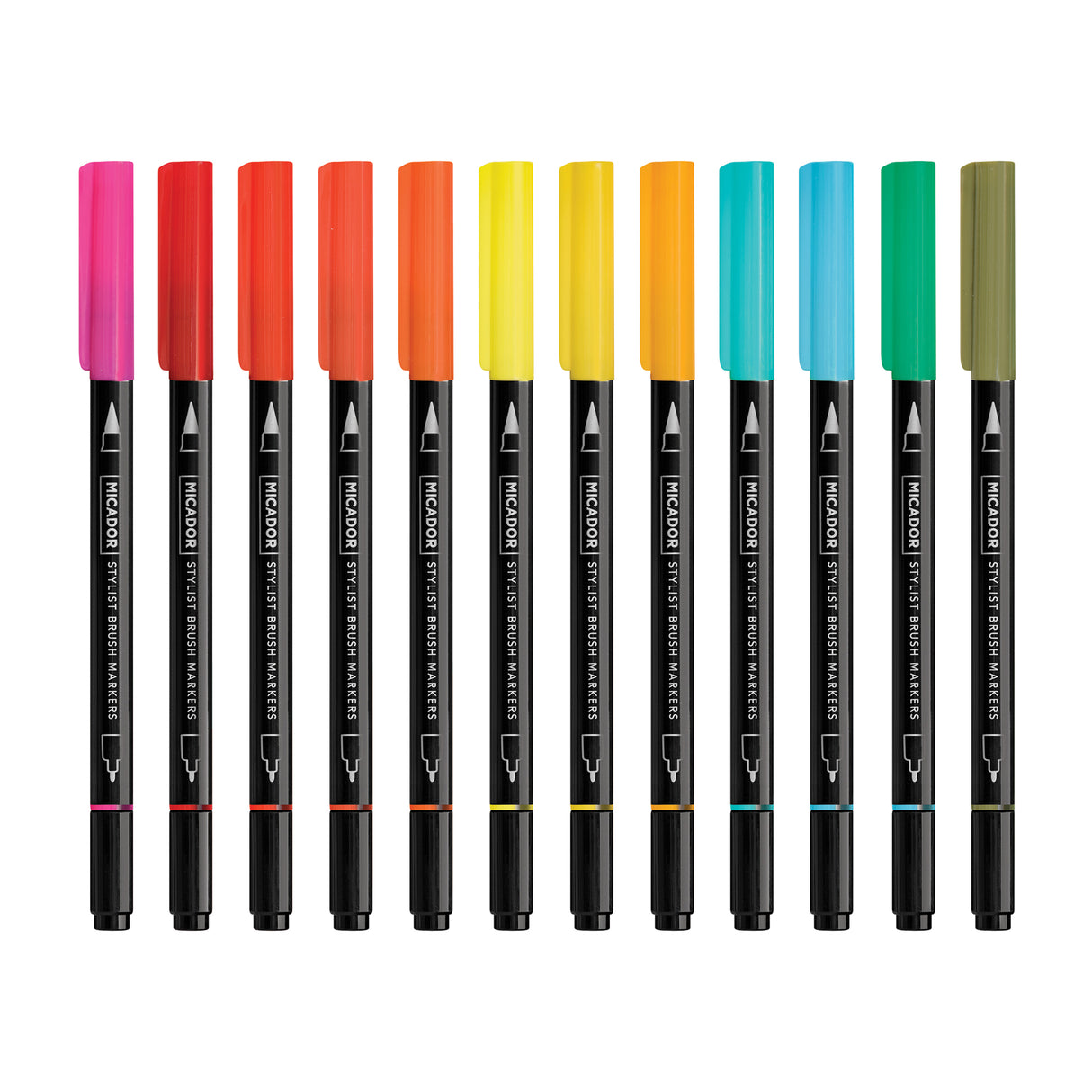 Micador Stylist Brush Markers