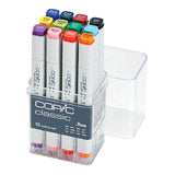 Copic Classic Marker Basic Colours Pack of 12 - Zart