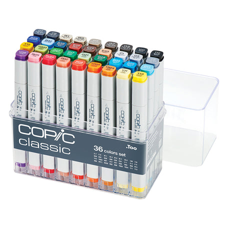 Copic Markers Pack of 36 - Zart