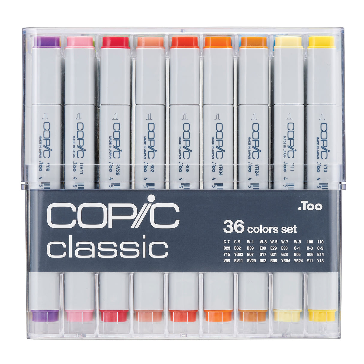 Copic Markers Pack of 36 - Zart