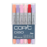 Copic Ciao Marker Set Pack of 24 - Zart