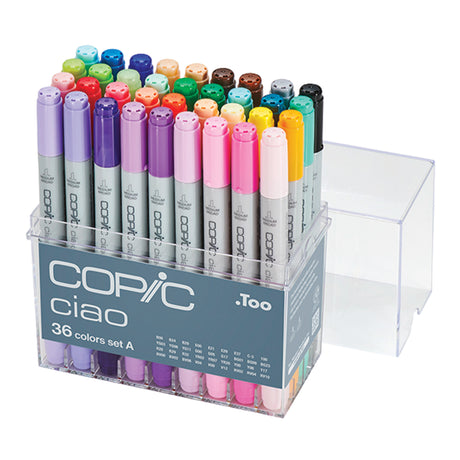 Copic Ciao Marker Set A Pack of 36 - Zart