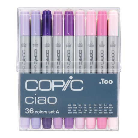 Copic Ciao Marker Set A Pack of 36 - Zart
