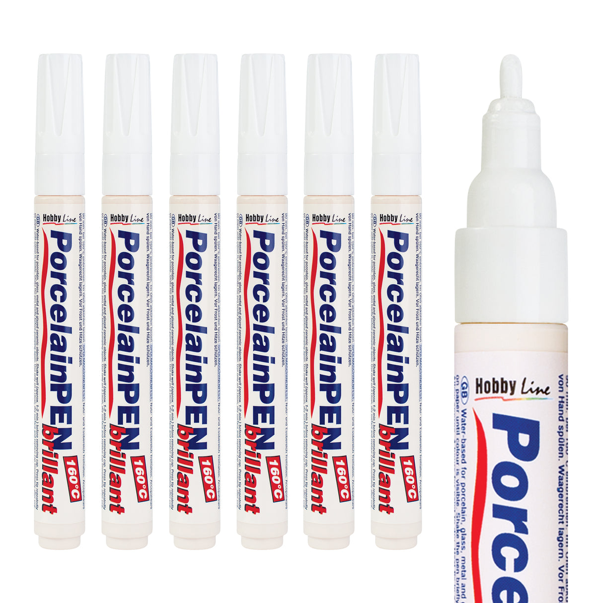 Porcelain Markers 5's