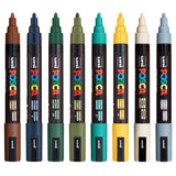 Posca Marker PC-5M Earth Colours Pack of 8 - Zart