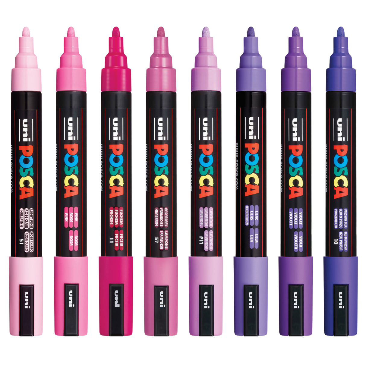 Posca Marker PC-5M Aurora Colours Pack of 8 - Zart