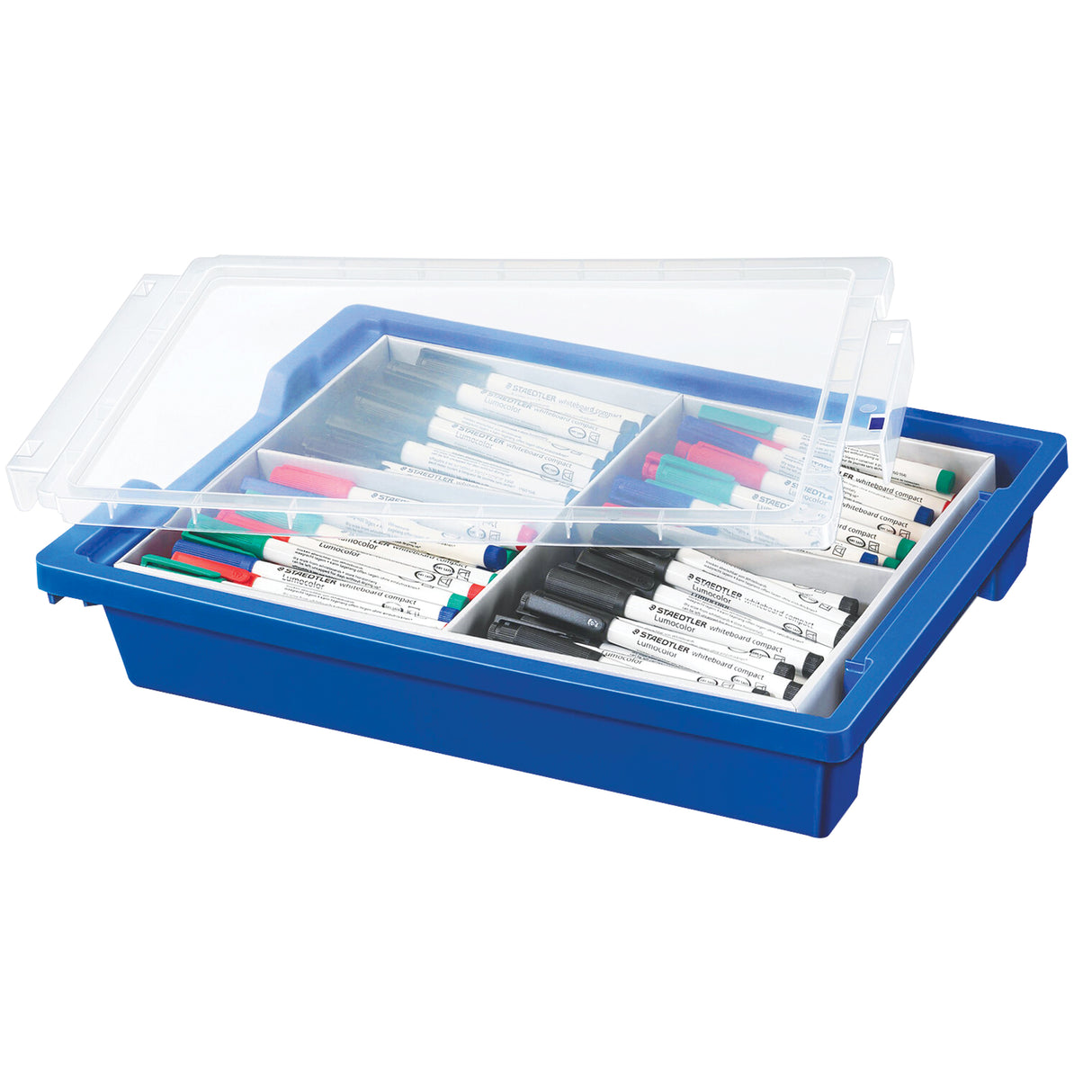 Staedtler Lumocolor Whiteboard Markers Tote Classpack of 144 - Zart