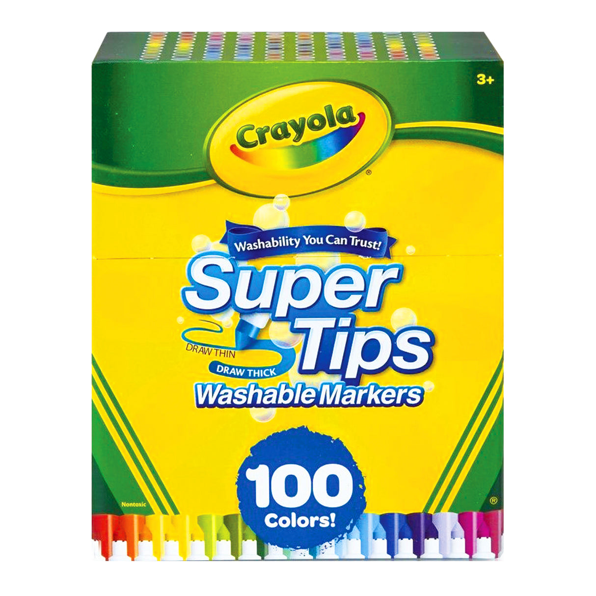 Crayola SuperTips Markers Classpack of 100