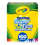Crayola SuperTips Markers Classpack of 100