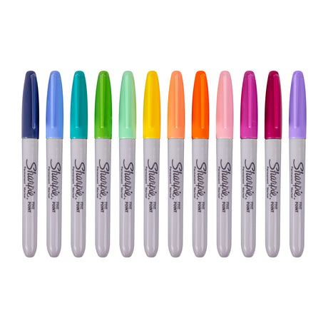 Sharpie Ultra Fine Permanent Pens Colour Burst Pack of 24