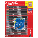 Sharpie Creative Acrylic Marker Bullet Tip Pack of 12