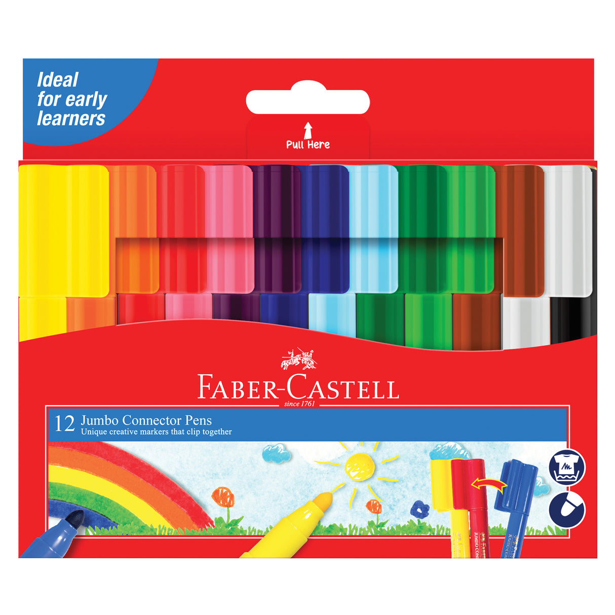 Faber-Castell Jumbo Connector Pens