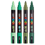 Posca Marker PC-5M Shades Colour Sets - Zart