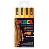 Posca Marker PC-5M Shades Colour Sets - Zart