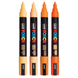 Posca Marker PC-5M Shades Colour Sets - Zart