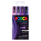 Posca Marker PC-5M Shades Colour Sets - Zart