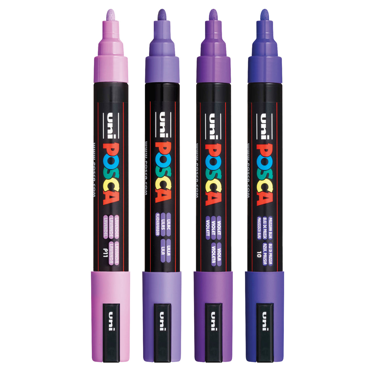 Posca Marker PC-5M Shades Colour Sets - Zart