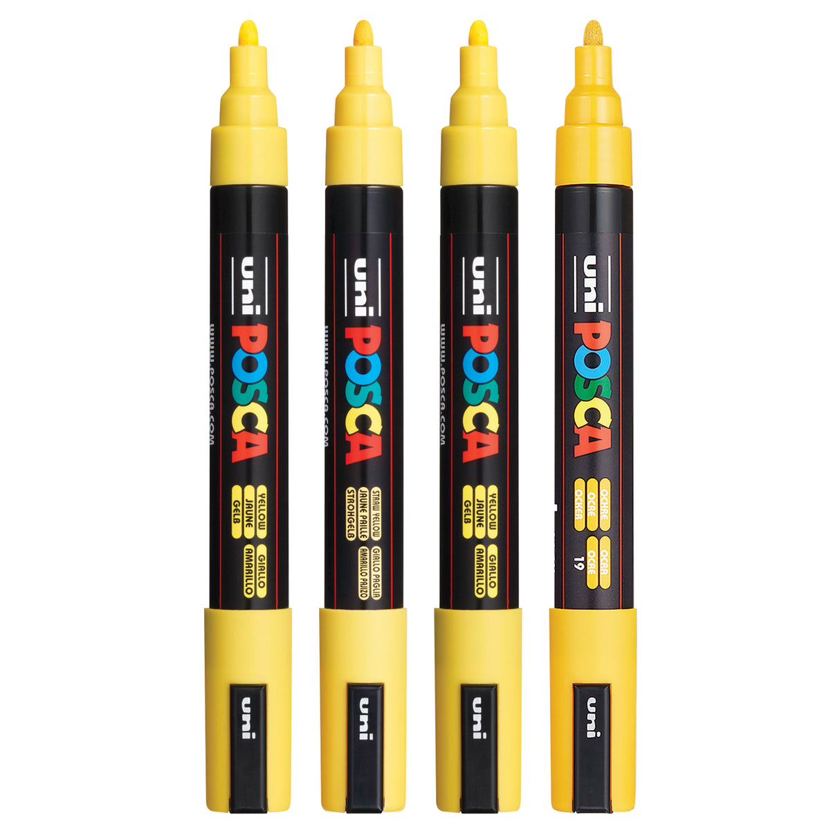 Posca Marker PC-5M Shades Colour Sets - Zart