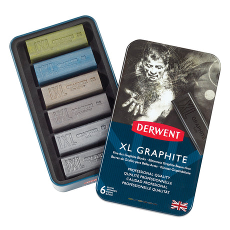 Derwent XL Graphite Tin of  6