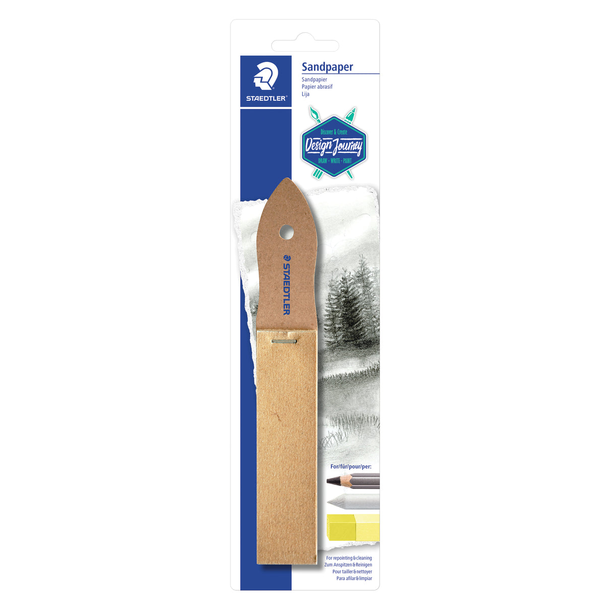 Staedtler Pencil Pointer Sandpaper Board - Zart