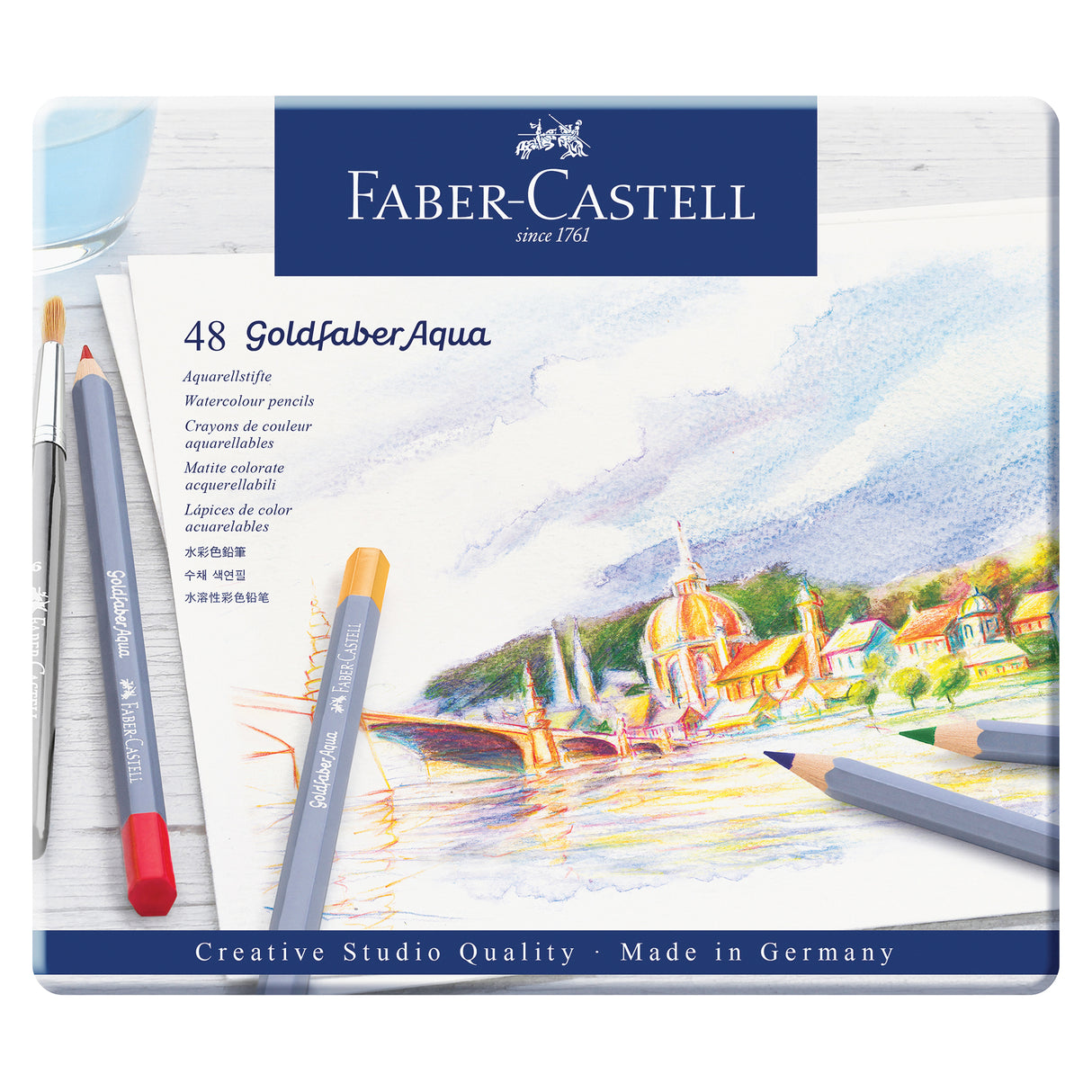 Faber-Castell Goldfaber Aqua Watercolour Pencils