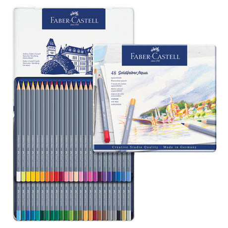 Faber-Castell Goldfaber Aqua Watercolour Pencils