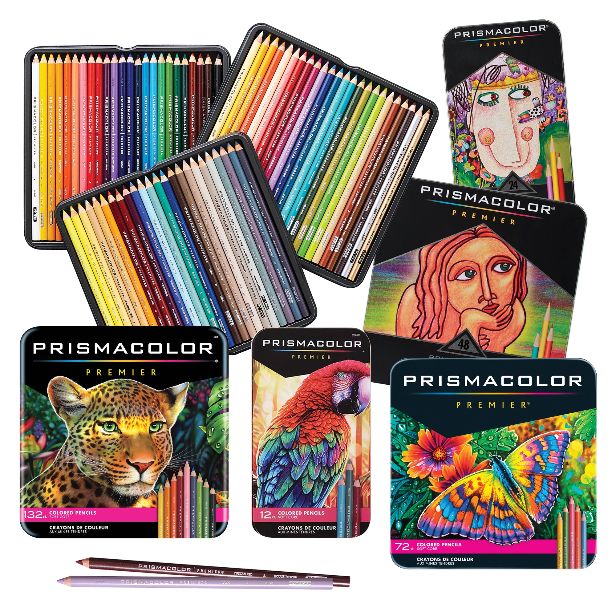 Prismacolor Premier Art Stix 48色セット Creamy Wax Prismacolor Premier Art Stix Prismacolor Premier Art