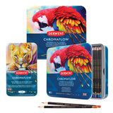 Derwent Chromaflow Coloured Pencils Tin Sets