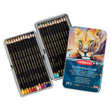 Derwent Chromaflow Coloured Pencils Tin Sets