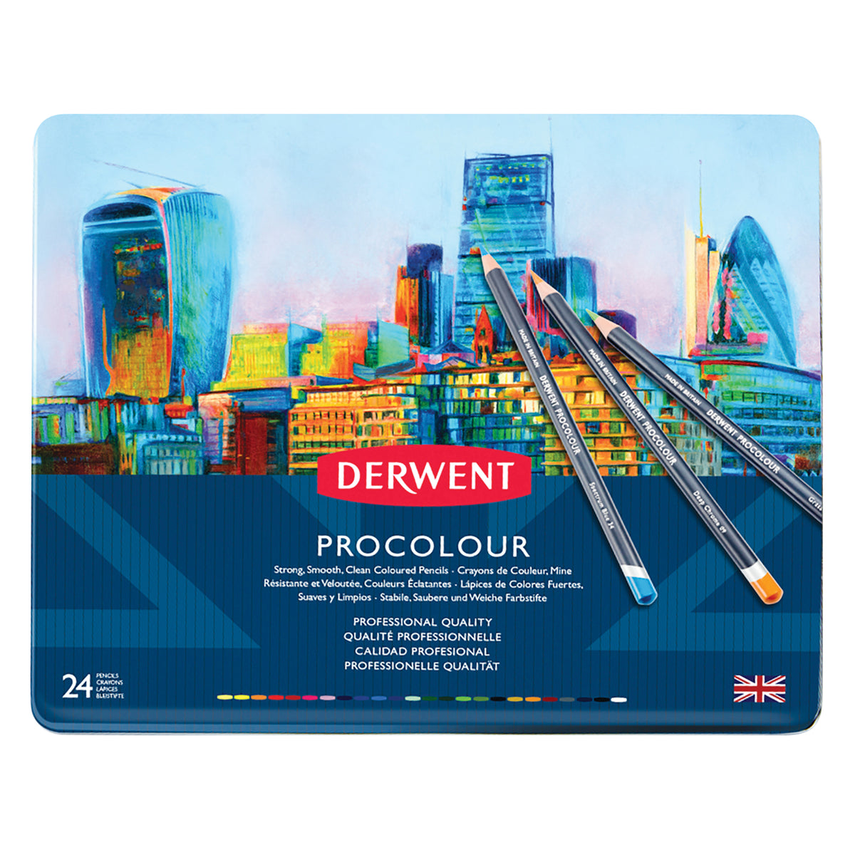 Derwent Procolour Colour Pencils Tin Sets