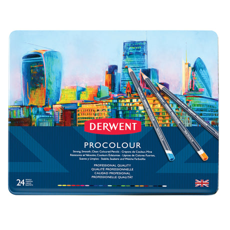Derwent Procolour Colour Pencils Tin Sets