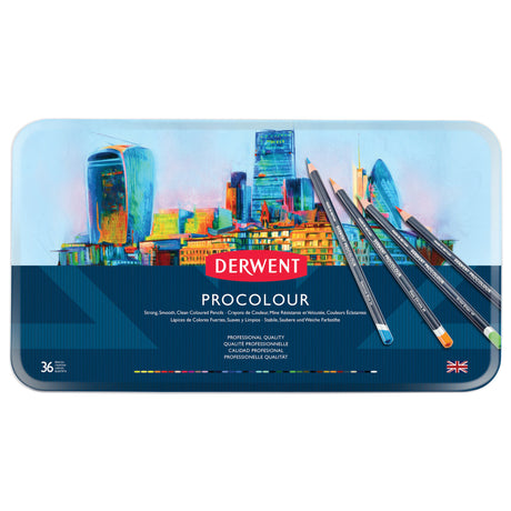 Derwent Procolour Colour Pencils Tin Sets