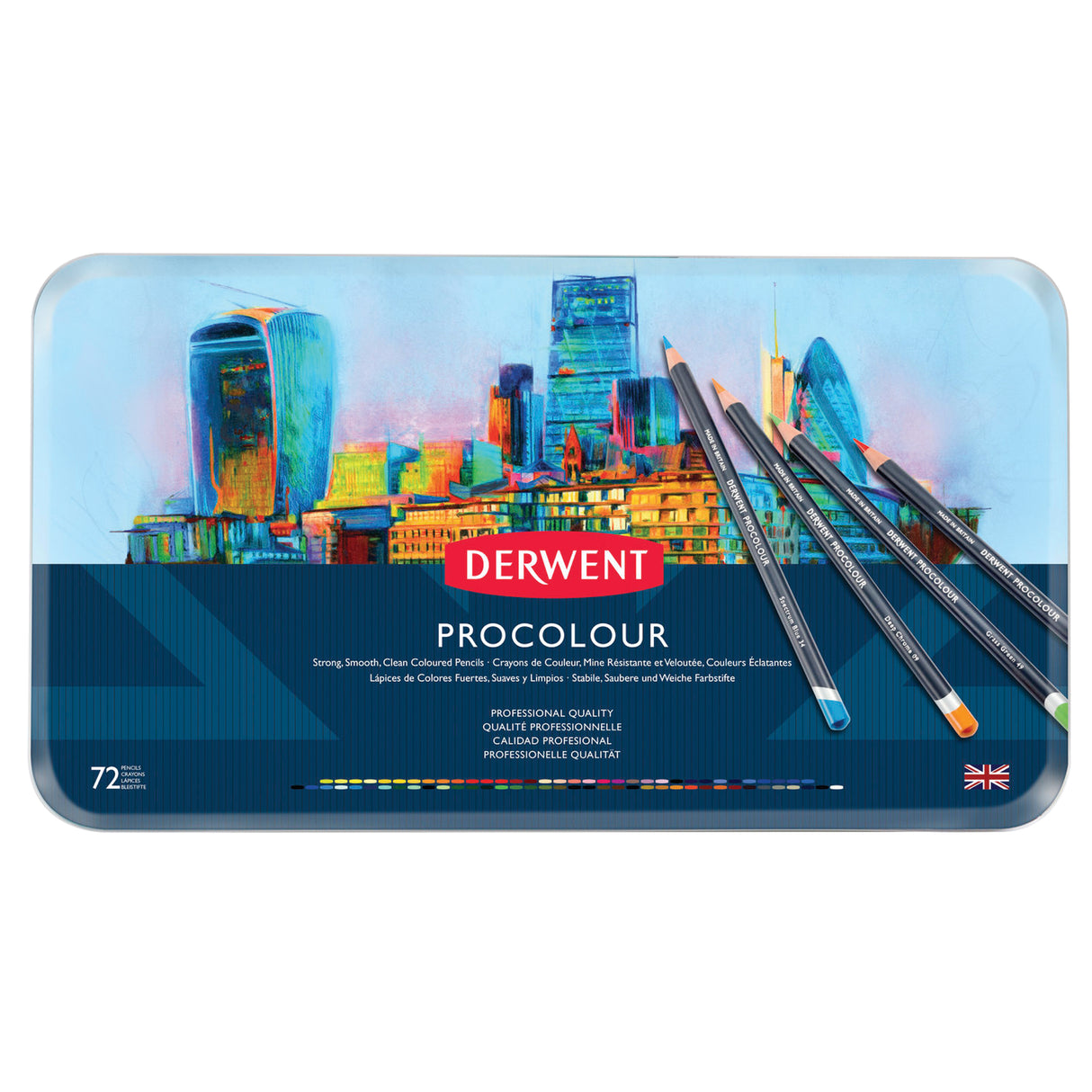 Derwent Procolour Colour Pencils Tin Sets