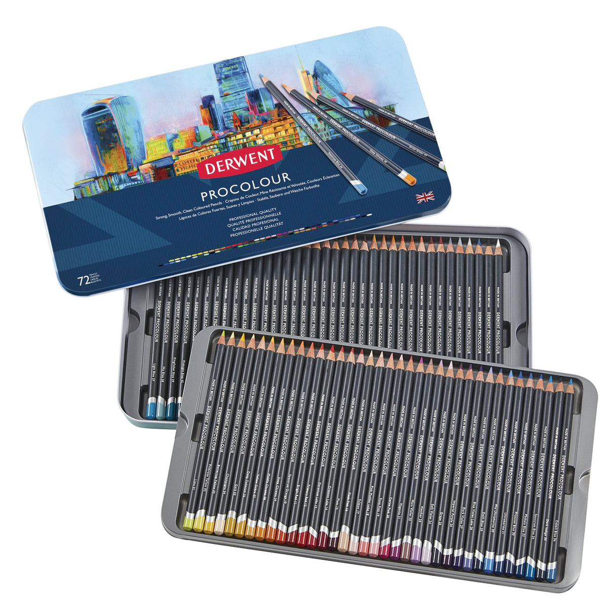 Derwent Procolour Colour Pencils Tin Sets