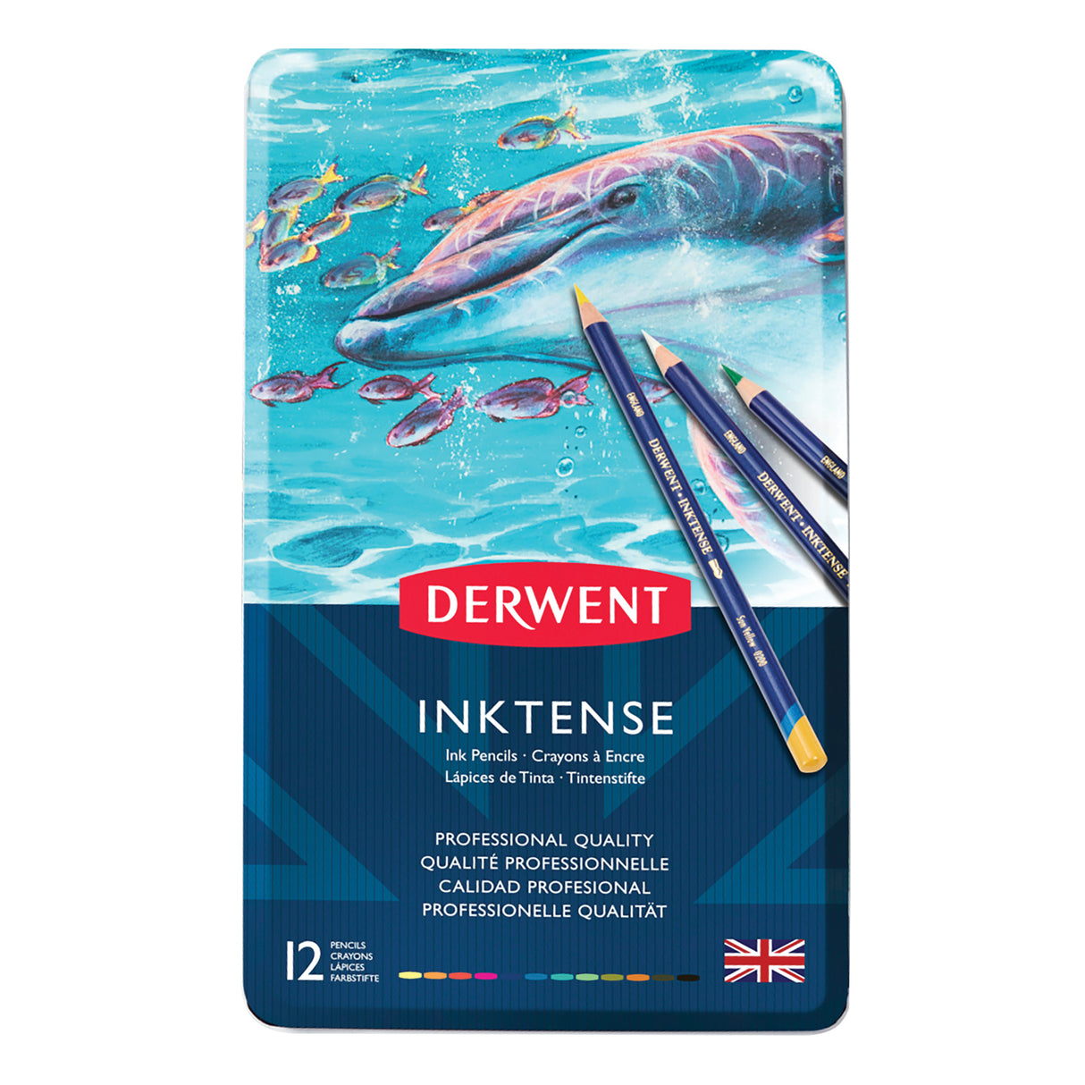 Derwent Pencils Inktense Tin Sets