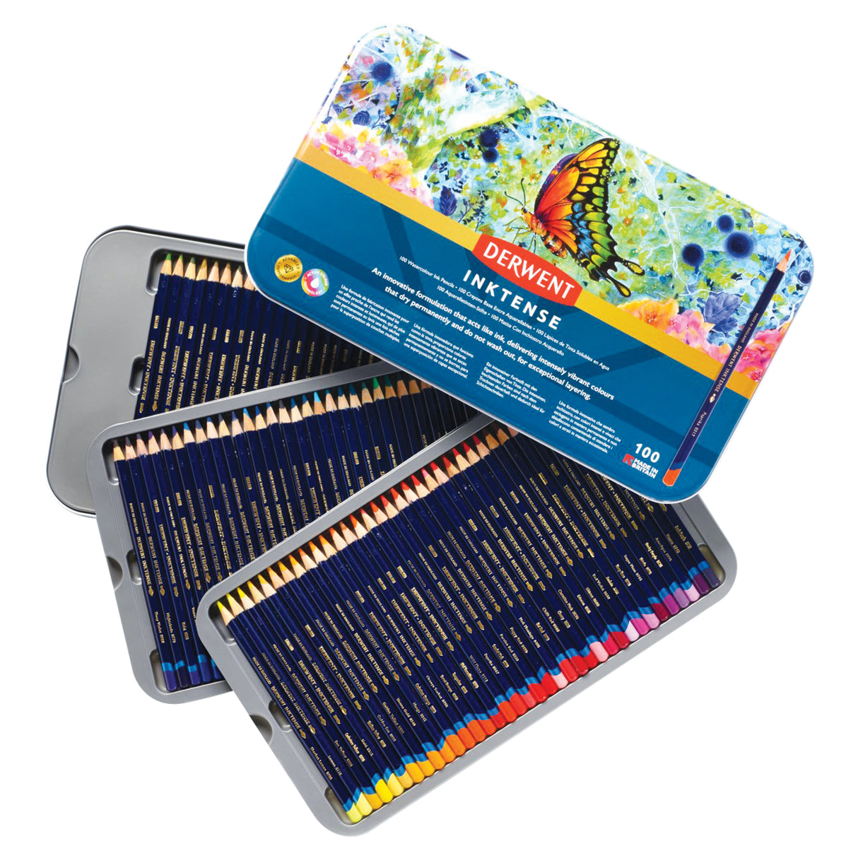 Derwent Pencils Inktense Tin Sets