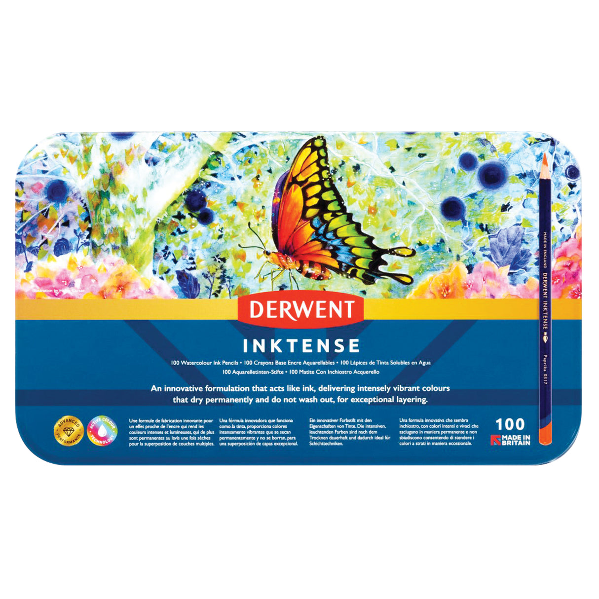 Derwent Pencils Inktense Tin Sets