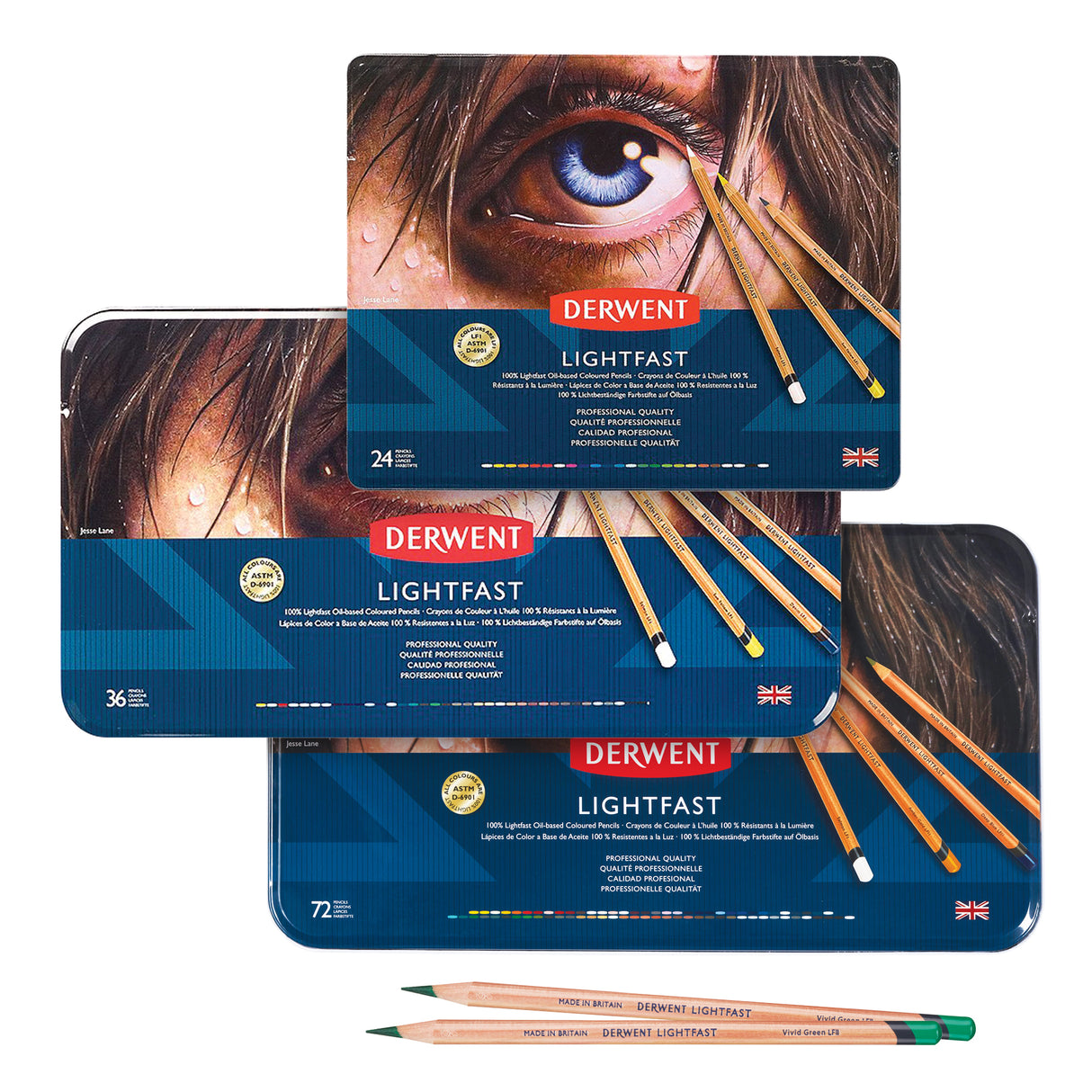 Derwent Lightfast Colour Pencil Tin