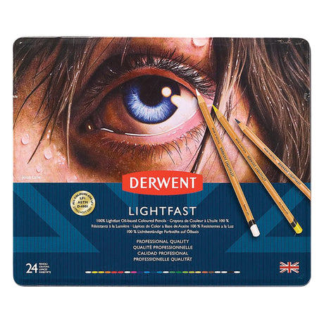 Derwent Lightfast Colour Pencil Tin