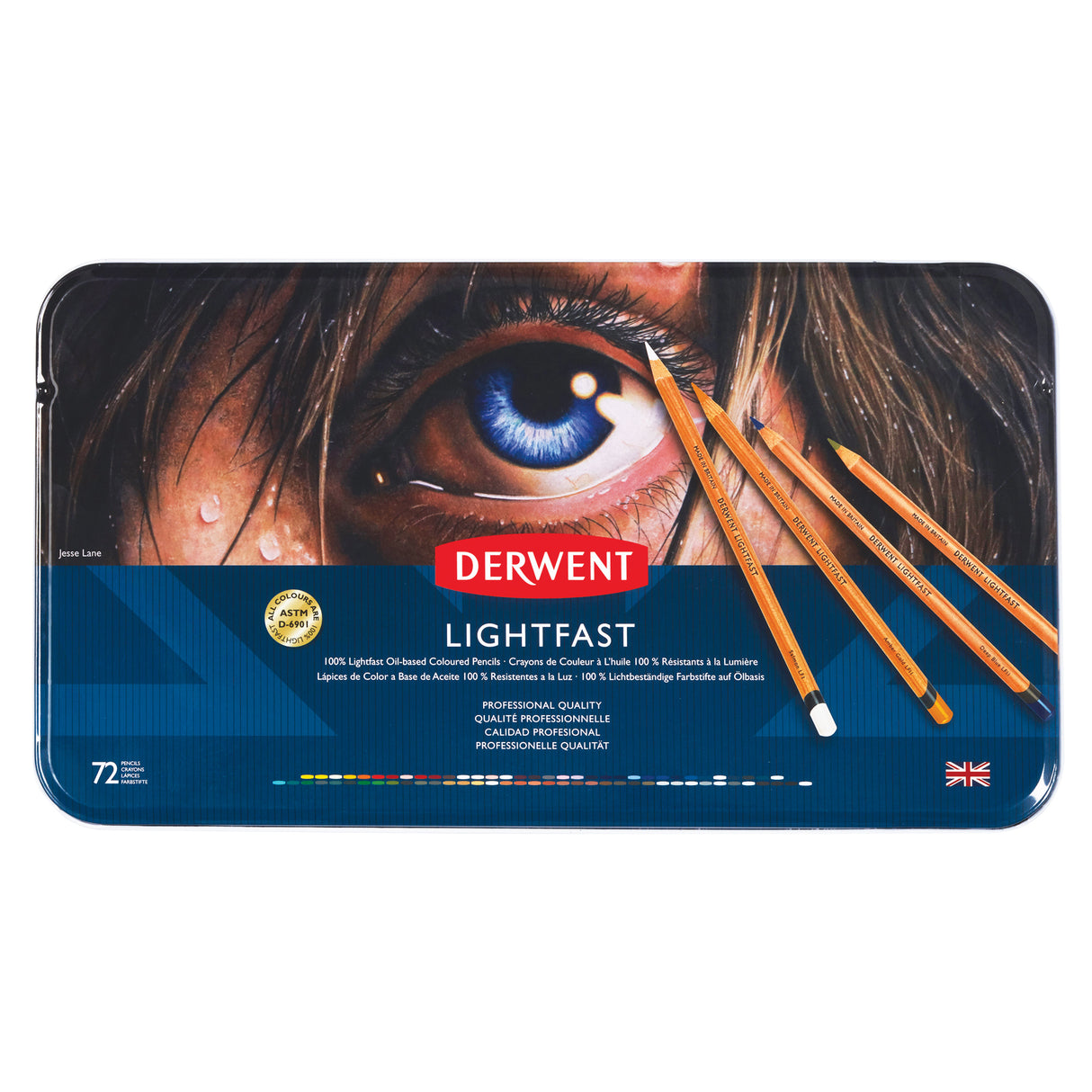 Derwent Lightfast Colour Pencil Tin