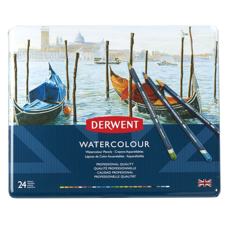 Derwent Watercolour Pencils Tin Sets