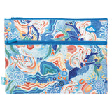 Spencil Twin Zip Pencil Case A4