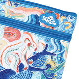 Spencil Twin Zip Pencil Case Wani-Wani Watina