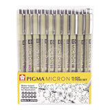 Sakura Pigma Micron Fineliner Assorted Pens