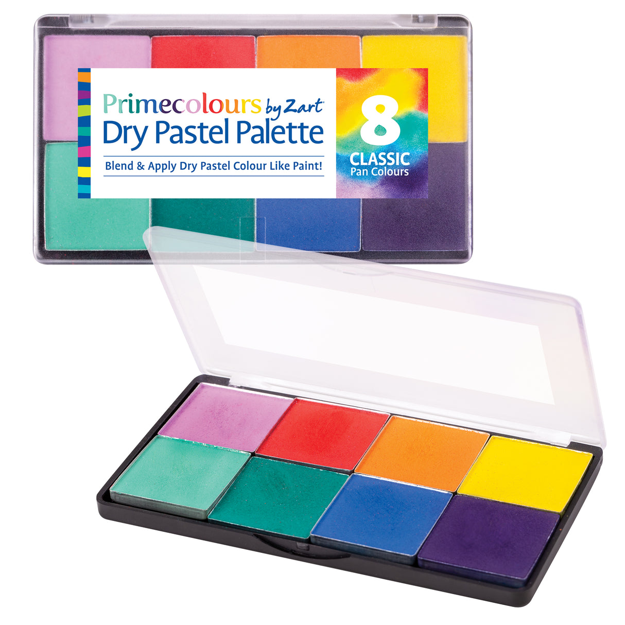 Pastels Palettes by Zart Basics Pack of 8 - Zart