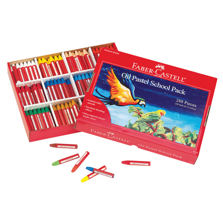 Faber Oil Pastels Classpack of 288 - Zart