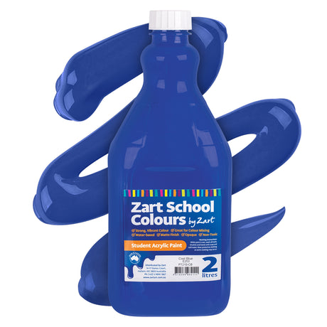 Zart School Colours Acrylic Paint 2L