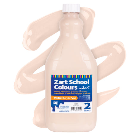 Zart School Colours Acrylic Paint 2L