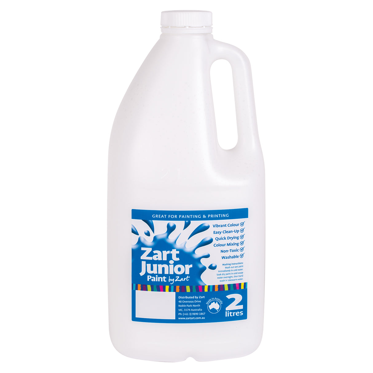 Zart Junior Paint 2L Bottles