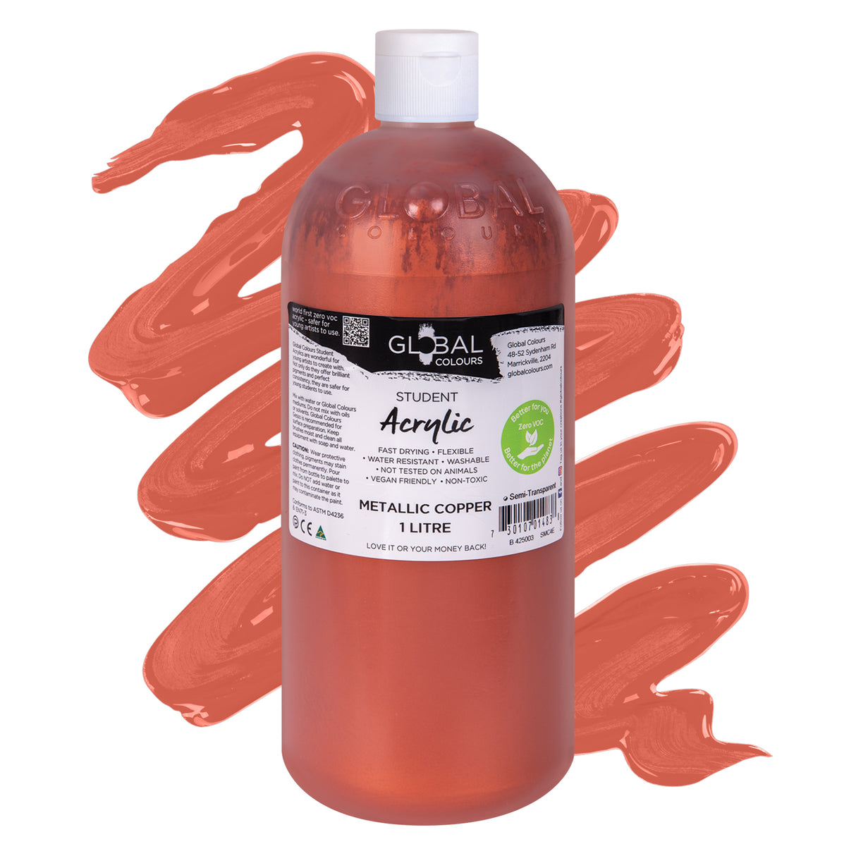 Global Fine Art Student Acrylic 1L - Zart